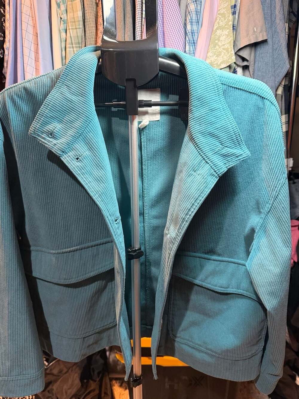 Avec Les Filles Corduroy Jacket Teal